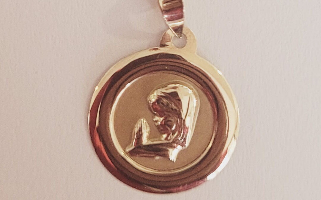 Medalla Virgen Niña