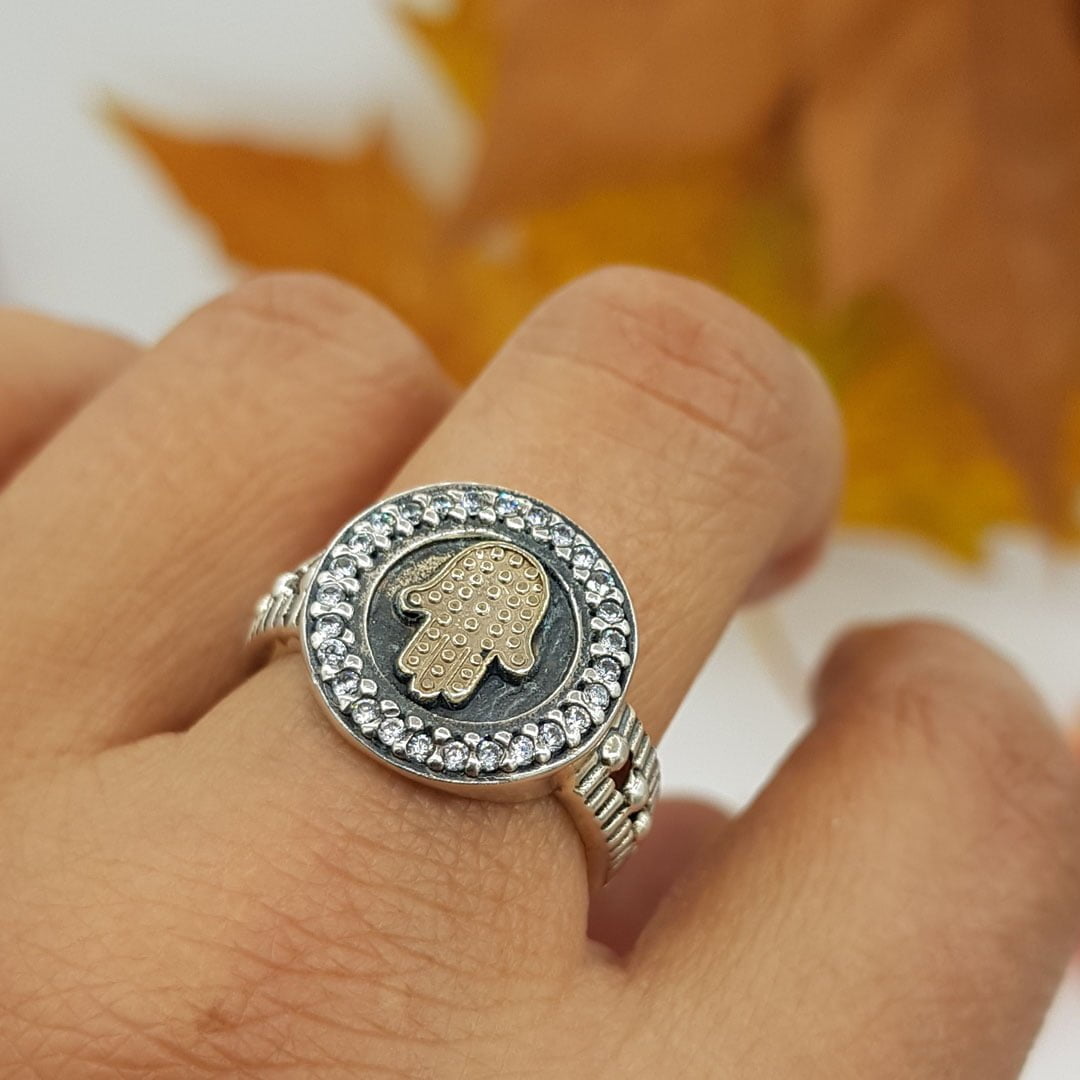 Anillo Mano de Fátima