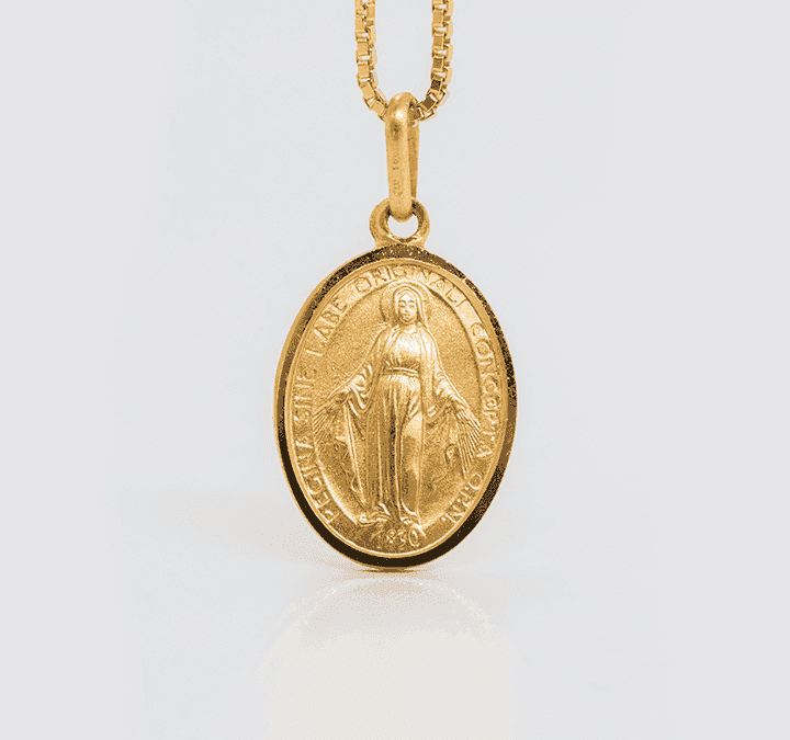 Dije Virgen María Milagrosa