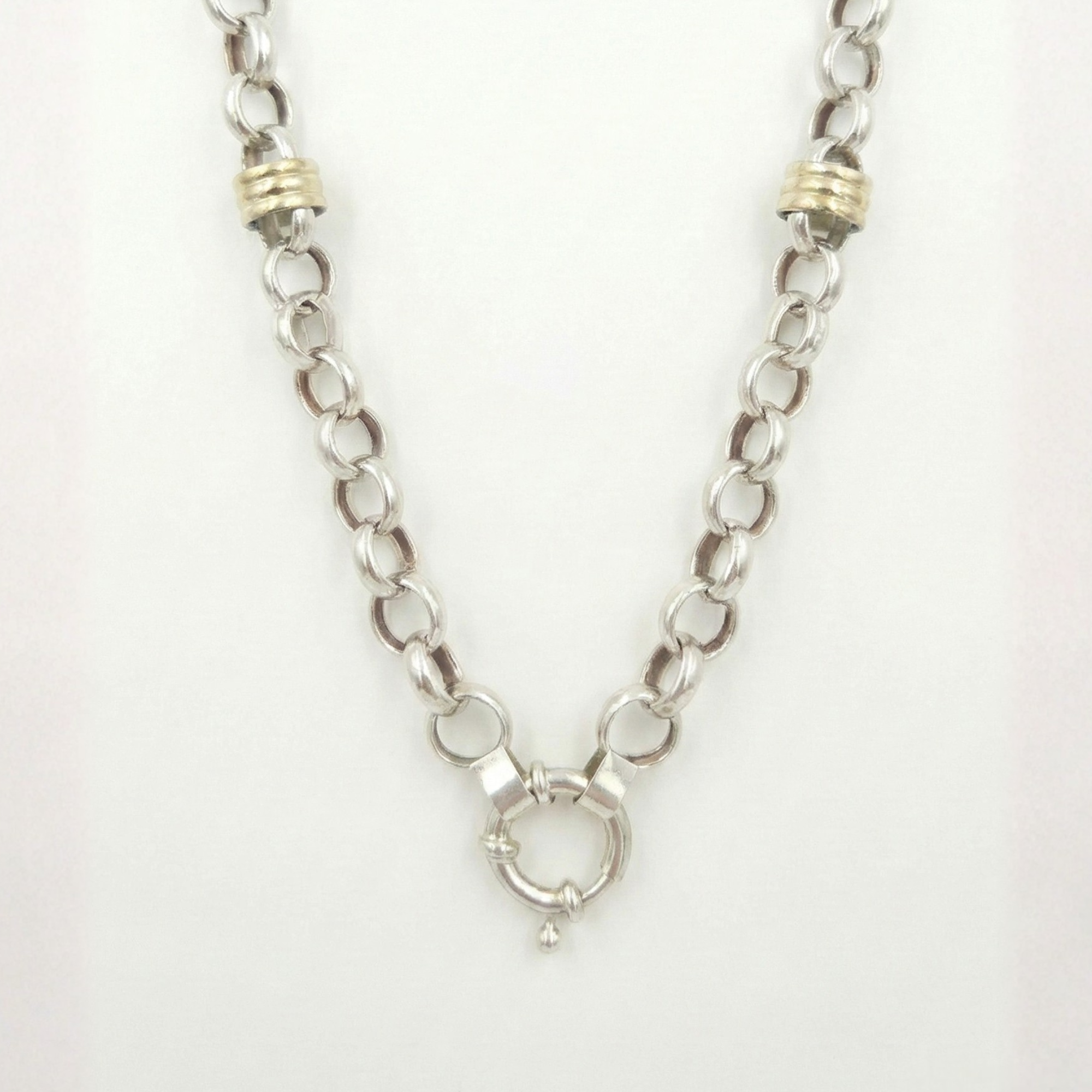 Cadena Rolo Bicolor - Imagen 2