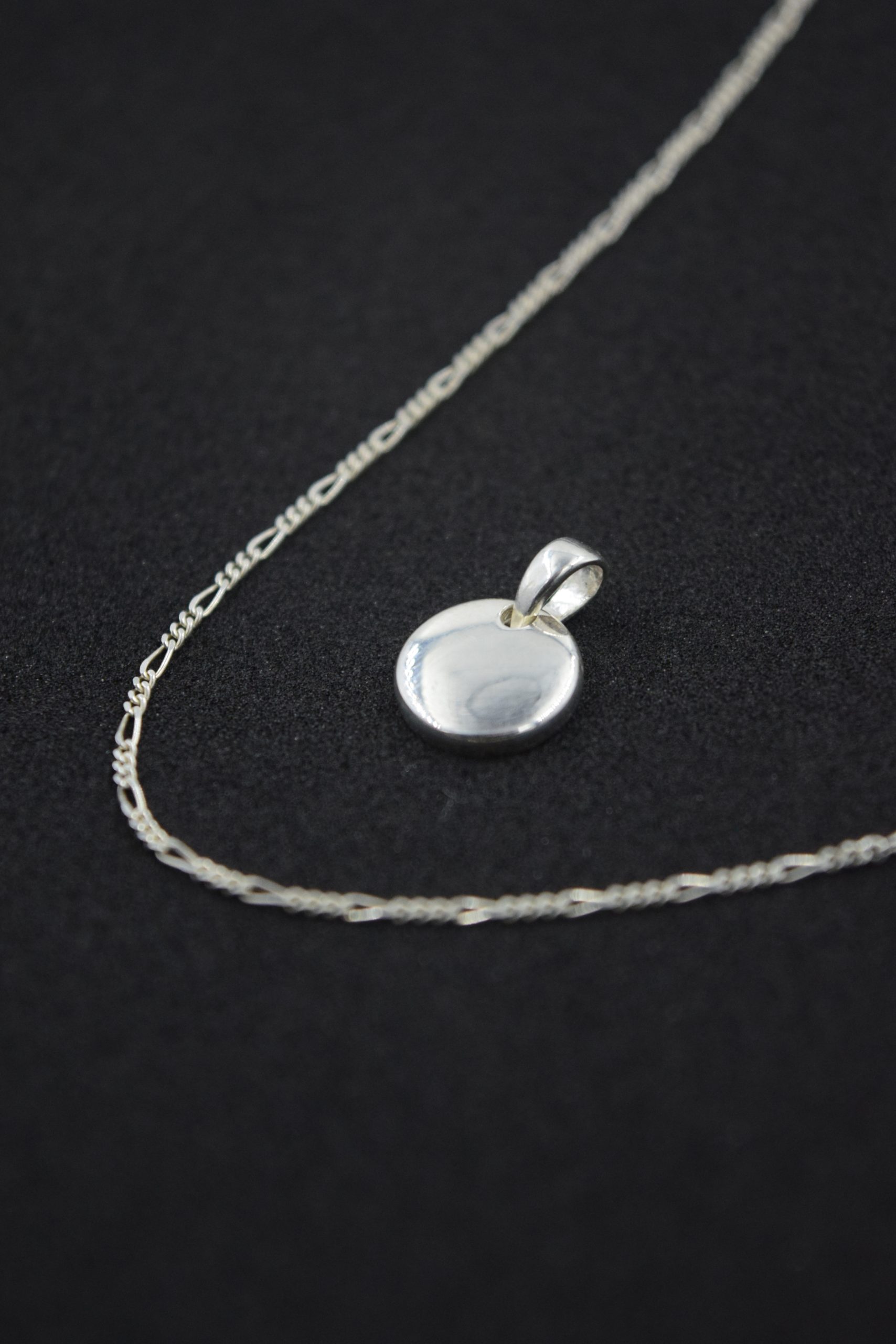 Medalla de plata chica para grabar - Imagen 3