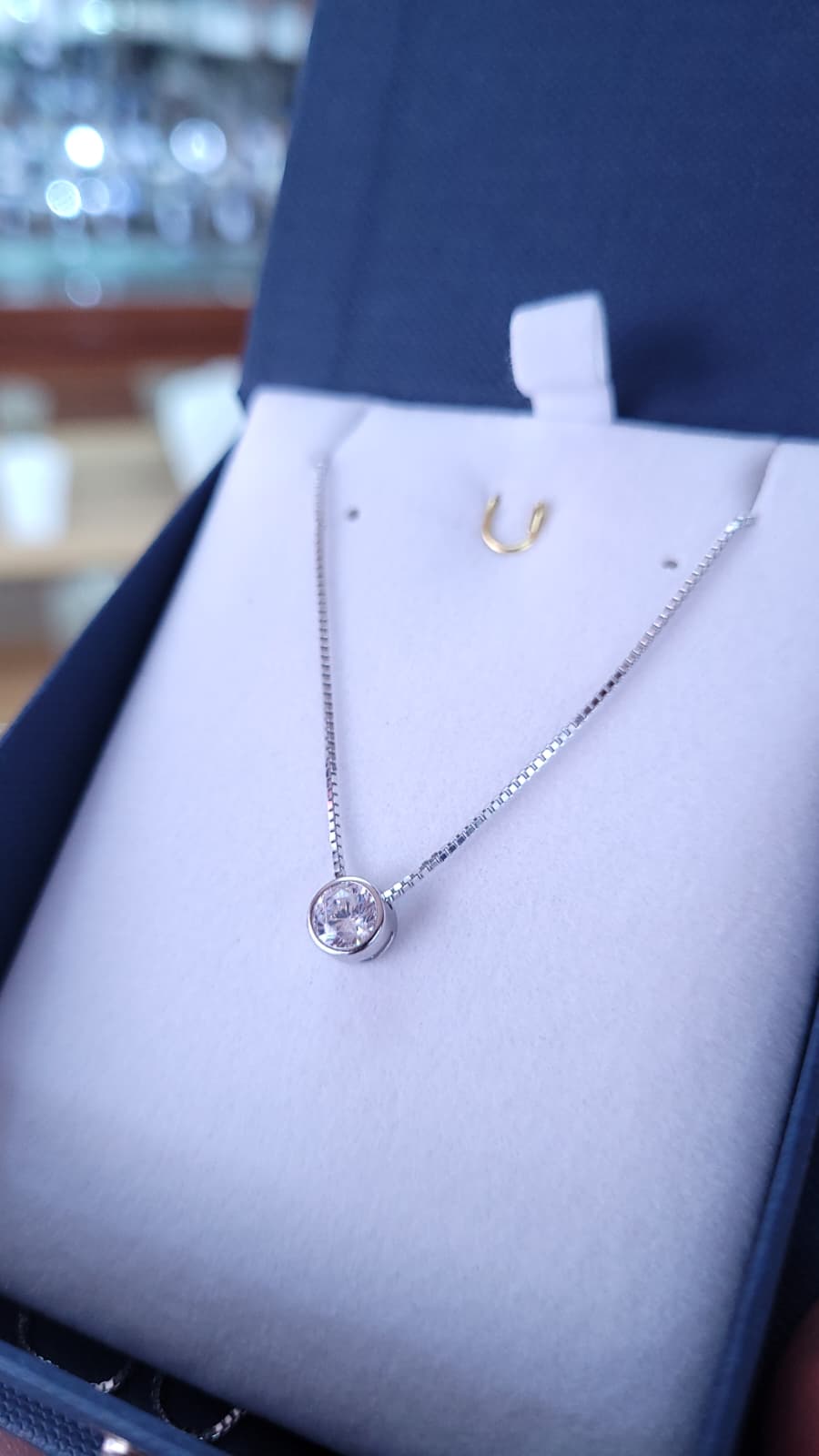 Punto de luz blanco | plata 925 | - Imagen 2