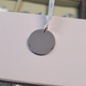 Dije en plata 925 con grabado personalizado