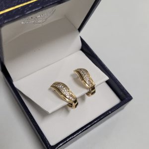 Pendientes Marea en oro 10k