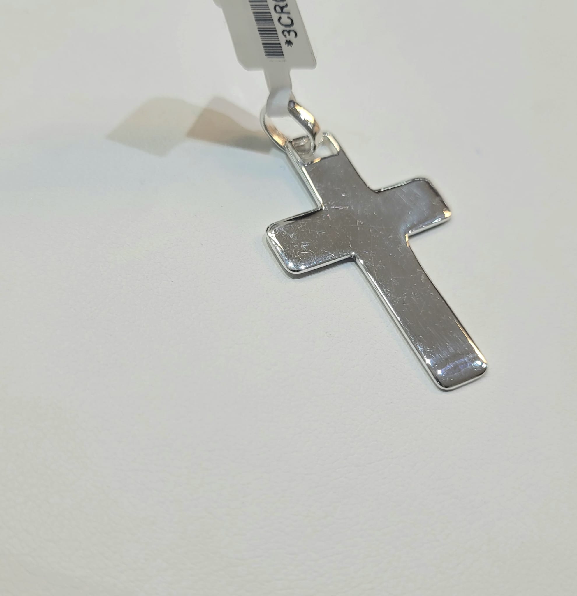 CRUZ DE PLATA GRANDE (cadena no incluida) - Imagen 2